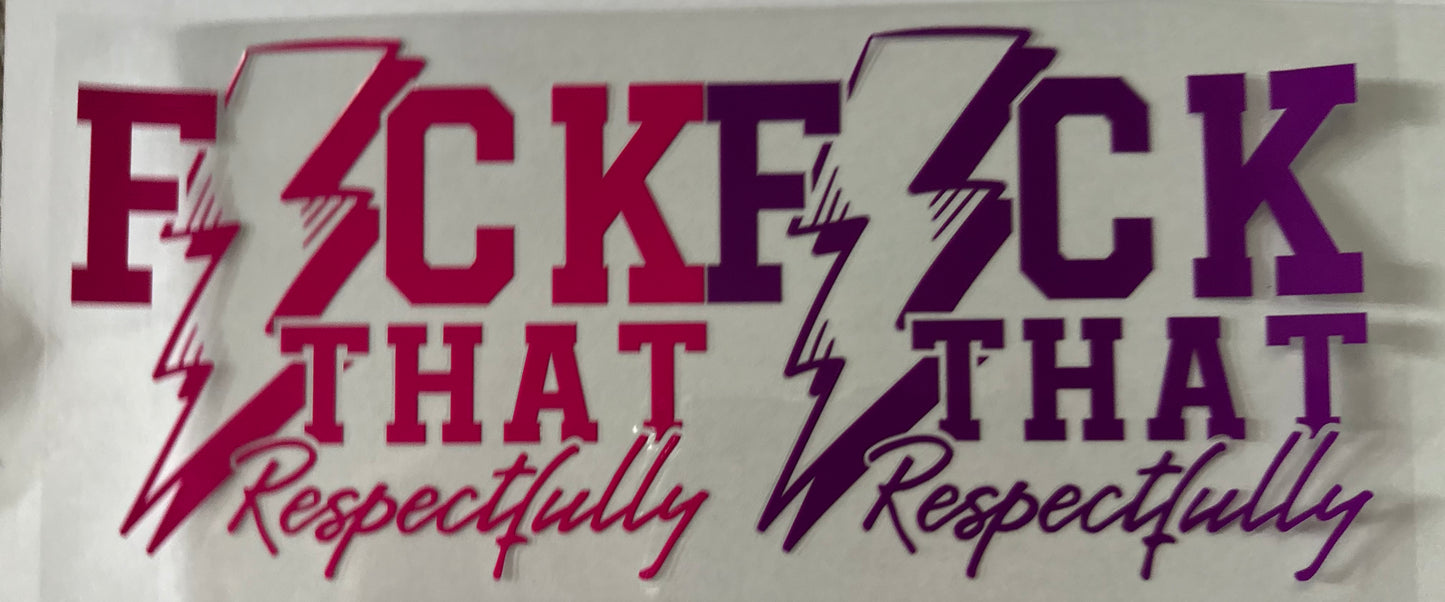 Sarcasm Decals