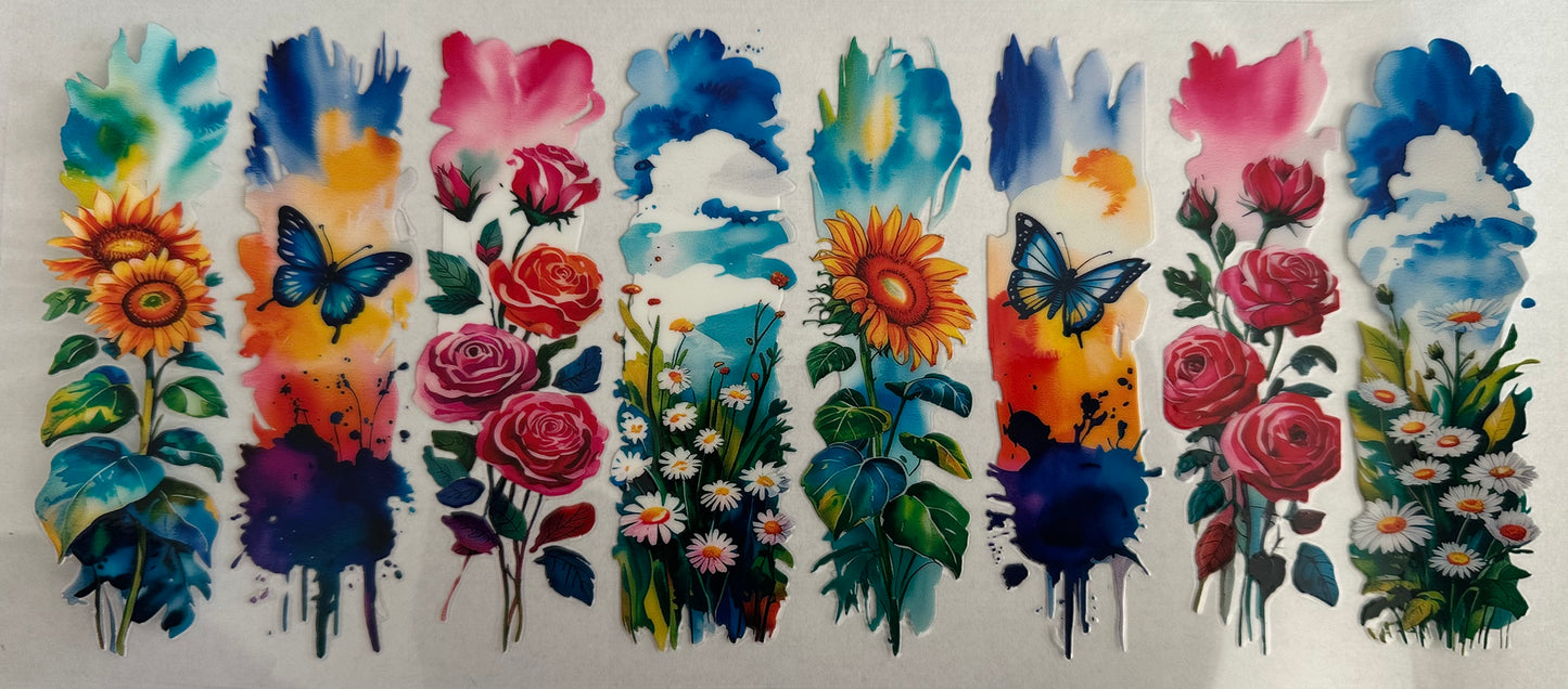Flower Decals