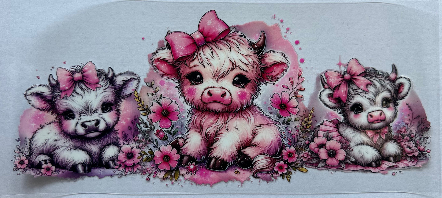 Highland Cows Decals