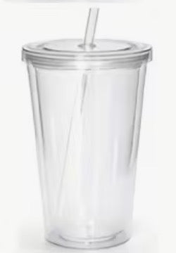 16oz Kids Arcylic Snowglobe Cup