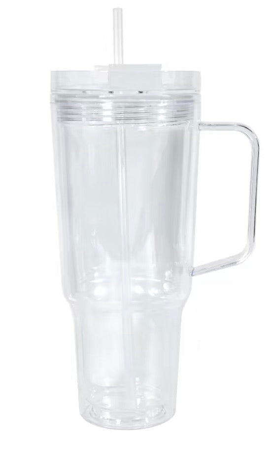 30oz Acrylic Snowglobe Cup
