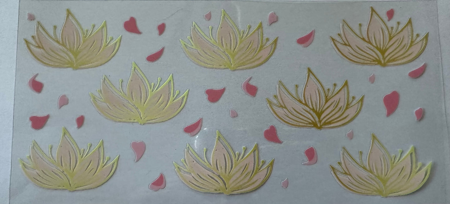 Flower Decals