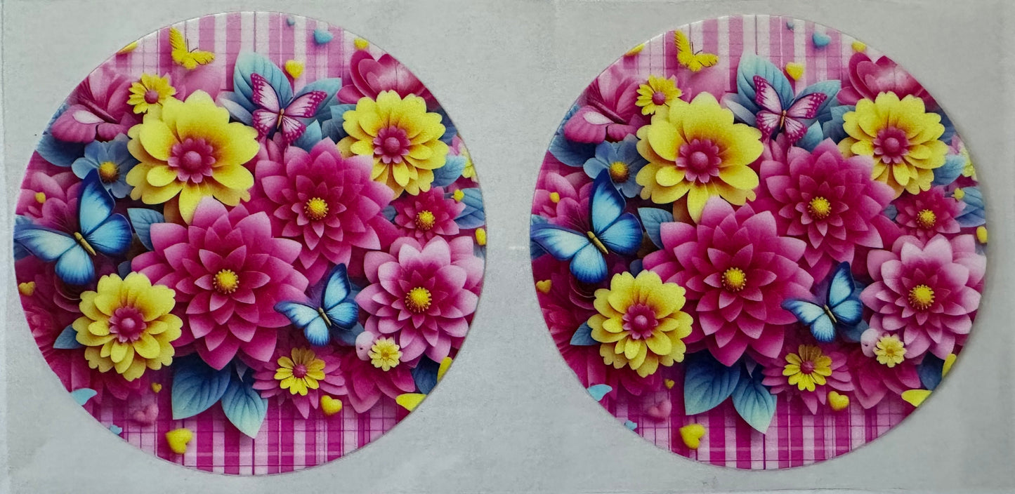 Flower Decals