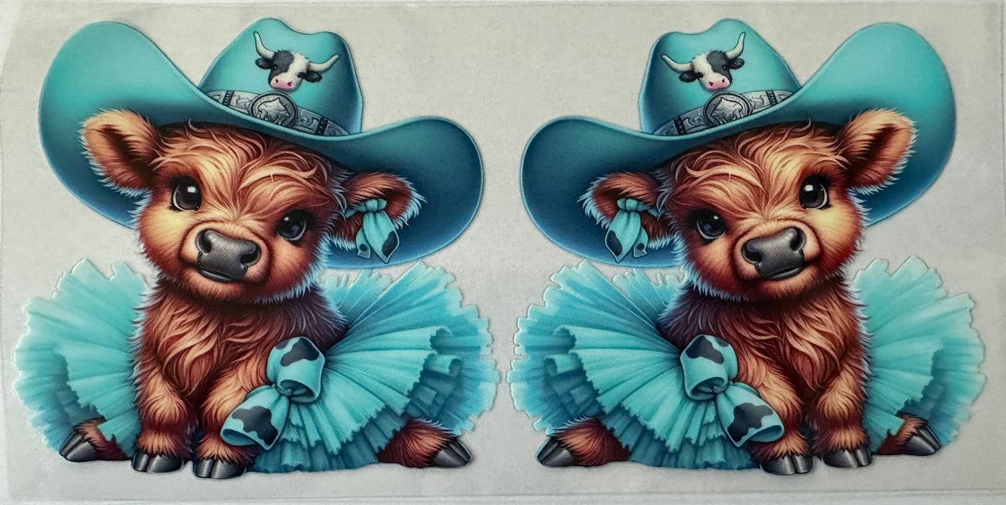 Highland Cows Decals
