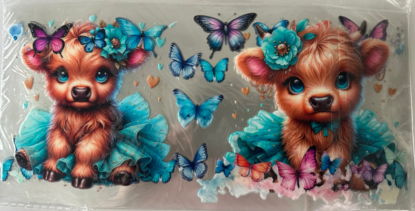 Highland Cows Decals