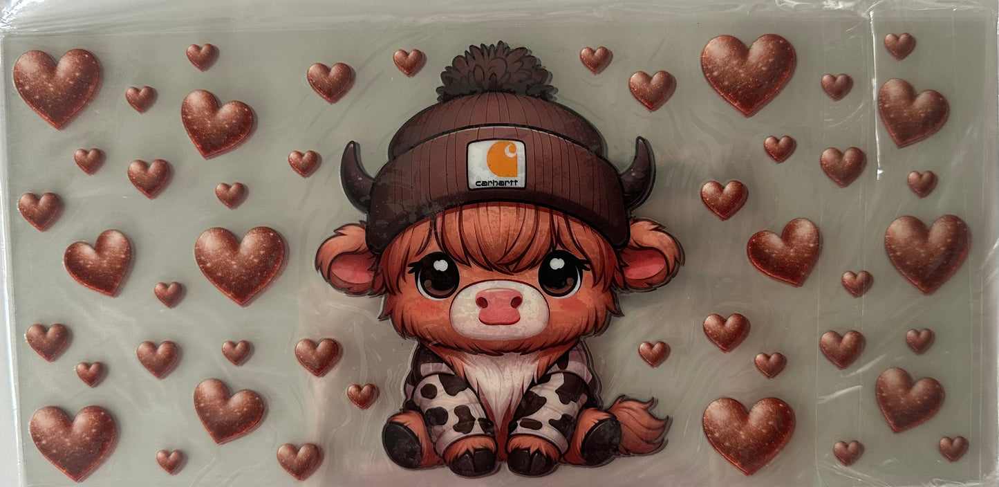 Highland Cows Decals
