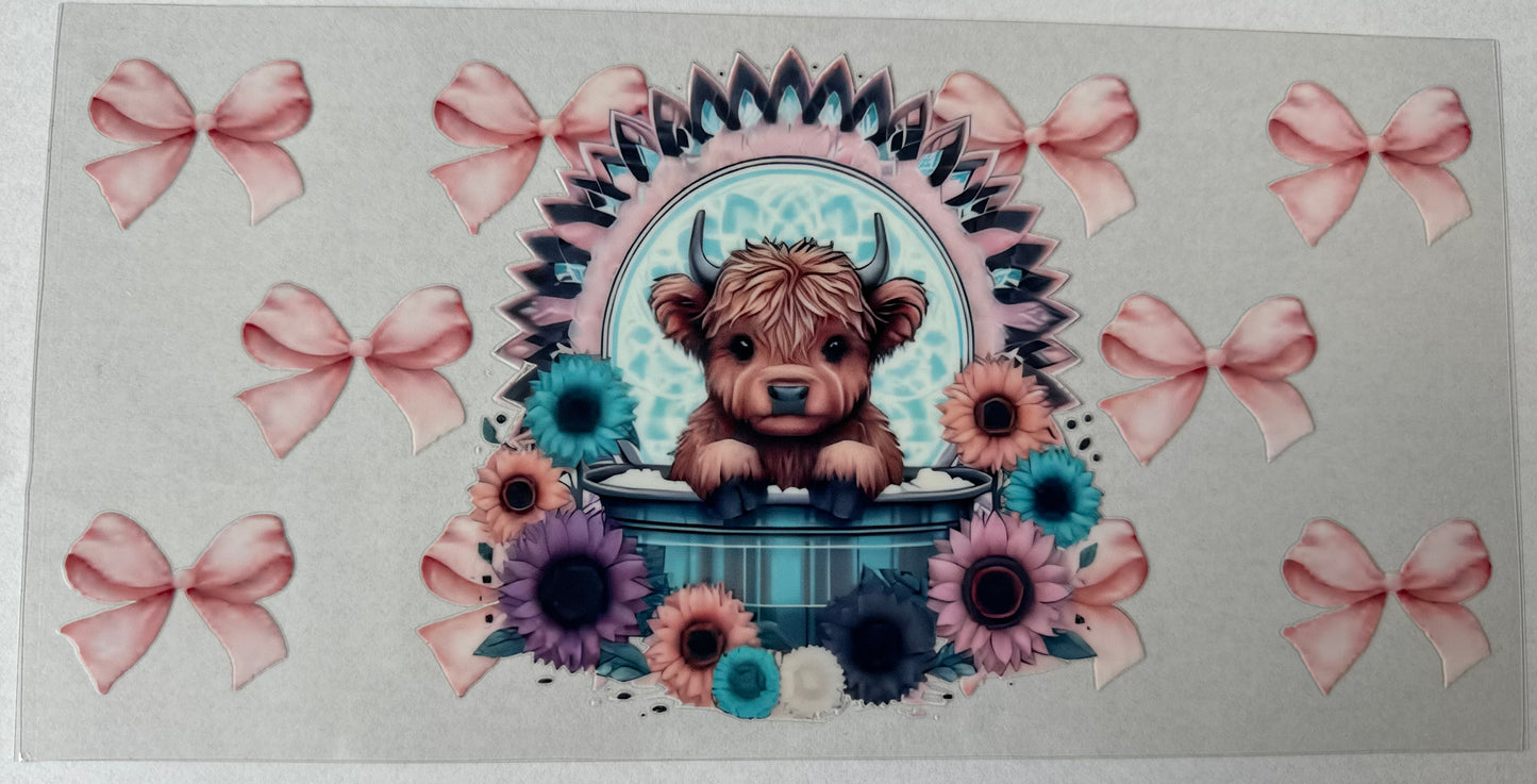 Highland Cows Decals