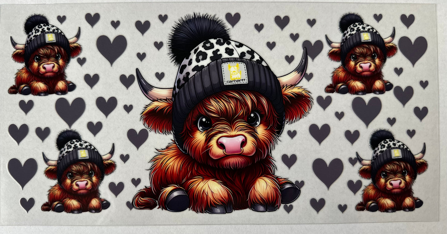 Highland Cows Decals