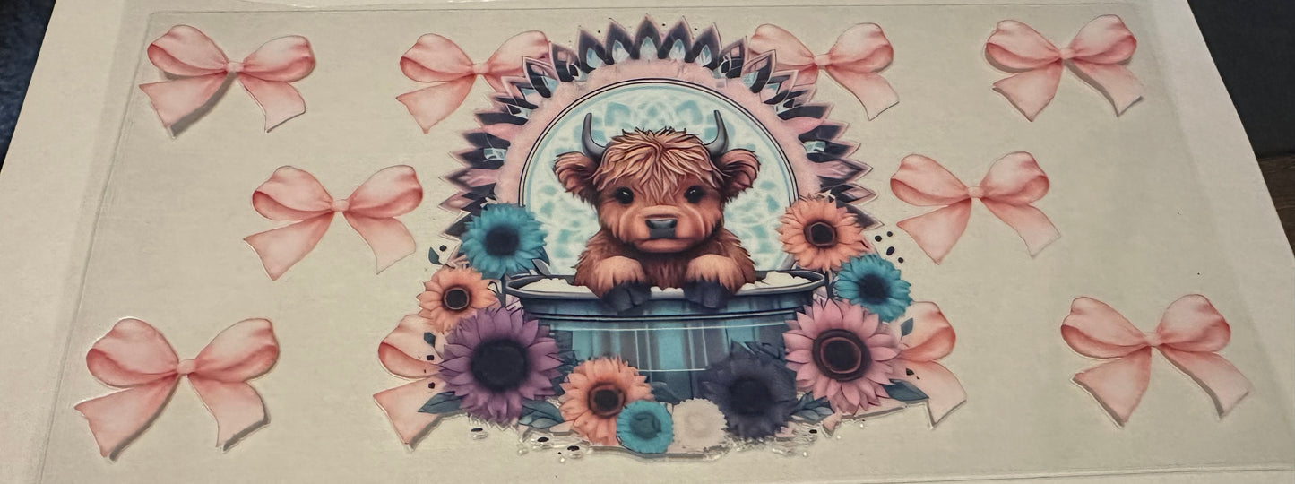 Highland Cows Decals